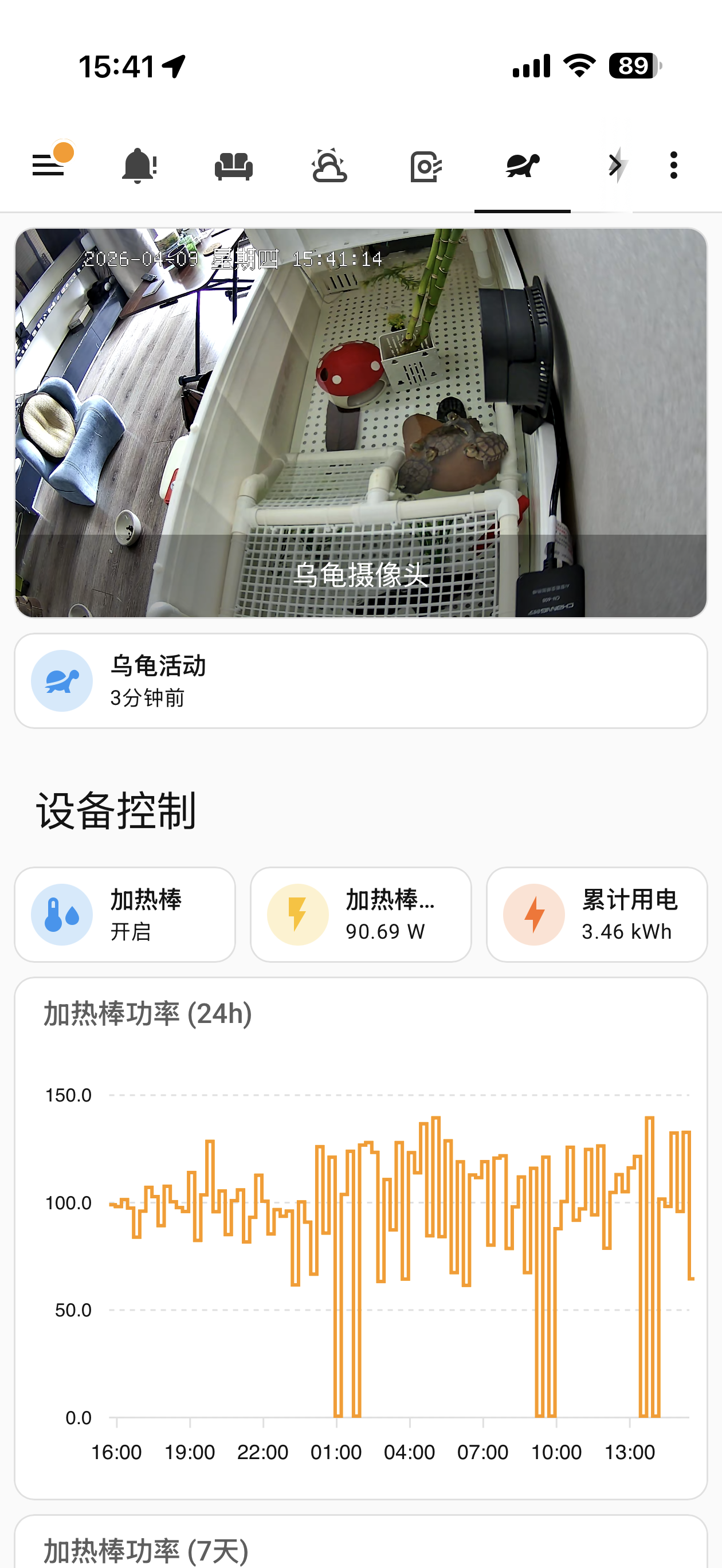 HA 乌龟缸仪表盘